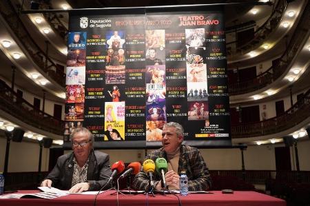 Imagen El Teatro Juan Bravo presenta una variada y ambiciosa programación con treinta y ocho propuestas culturales para el primer trimestre de...